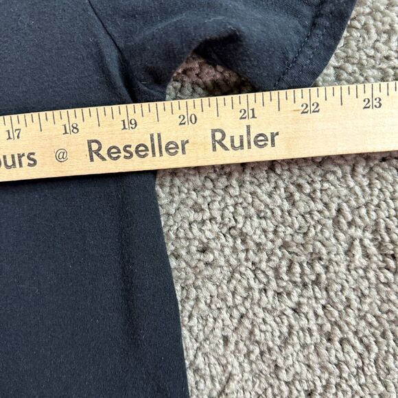 Death Row Records Shirt Mens Medium Black Blue Lighting Hip Hop 90s Rap FLAW - Picture 9 of 10